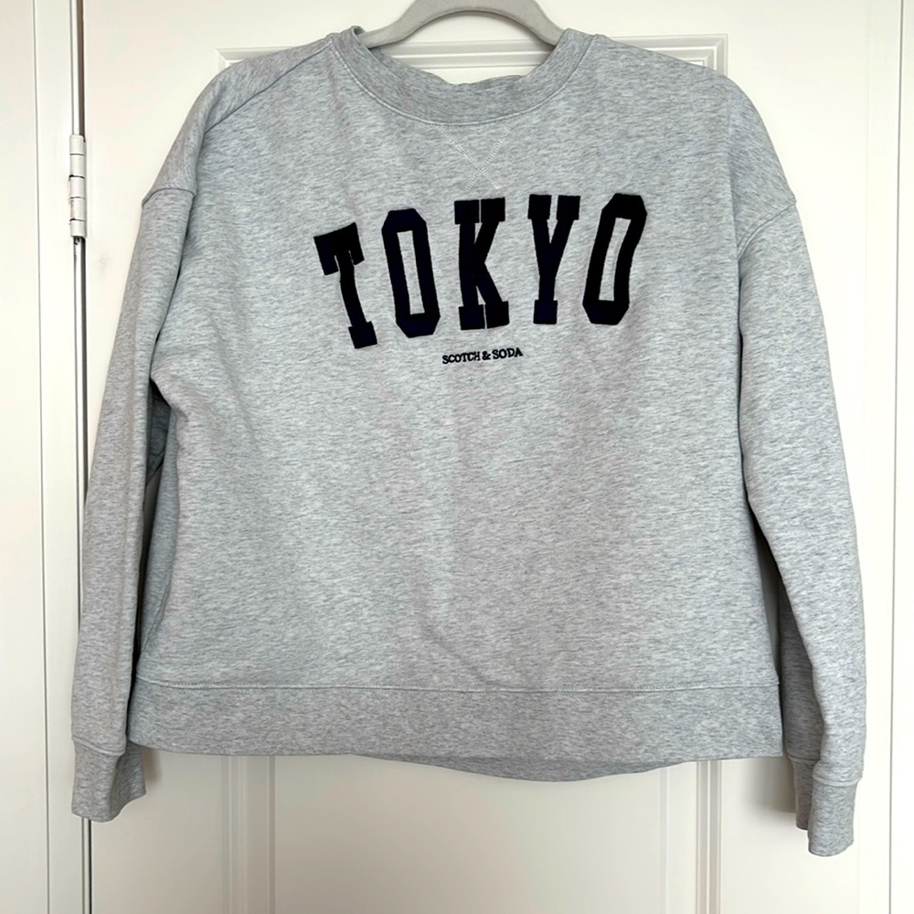 SCOTCH & SODA Grey Sweatshirt size M/L - Picture 4 of 9